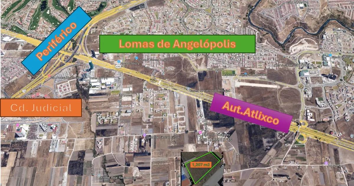 ¡2 Fracciones de Terreno en Venta 550 y 667 m2 en Zona de Alto Crecimiento #TorreHelea 5