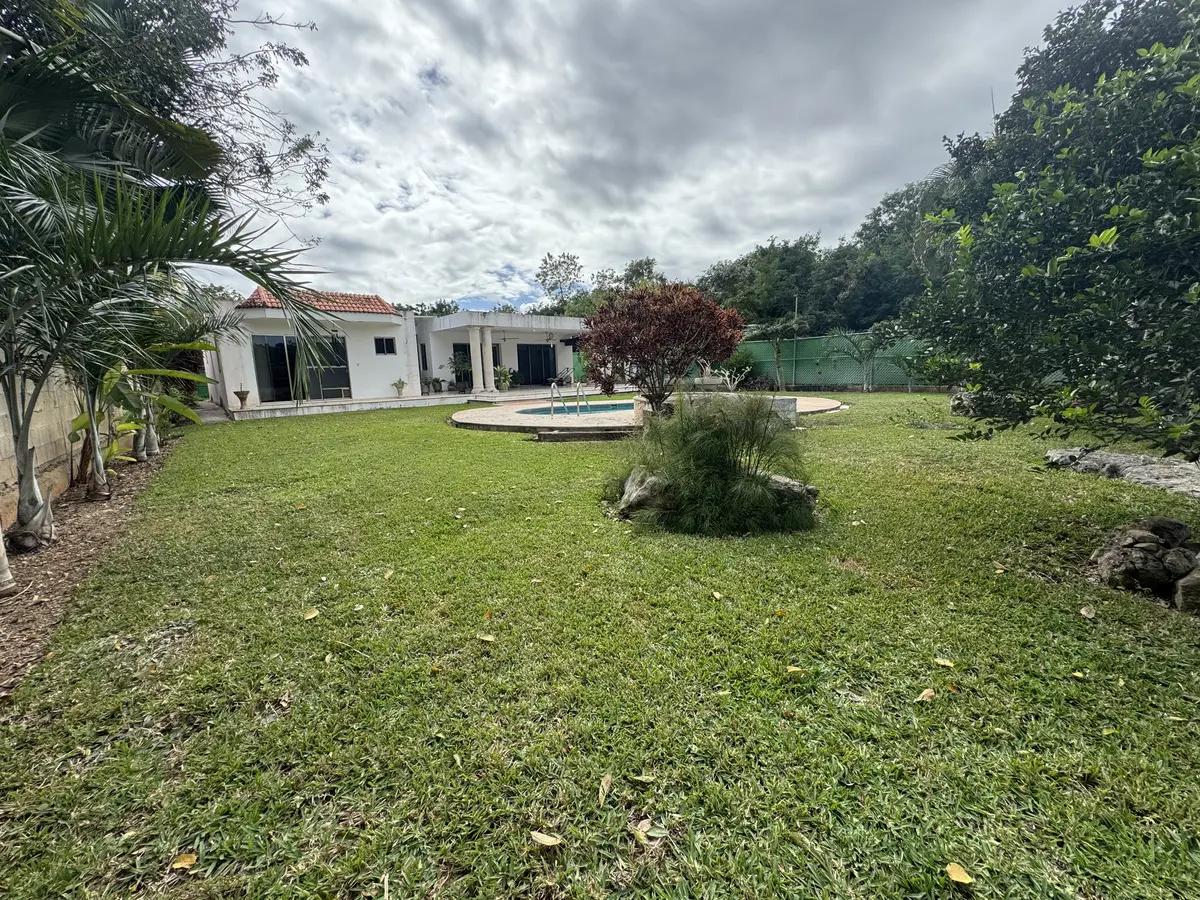Casa con amplio terreno en la ceiba, merida yucatan- Venta 2