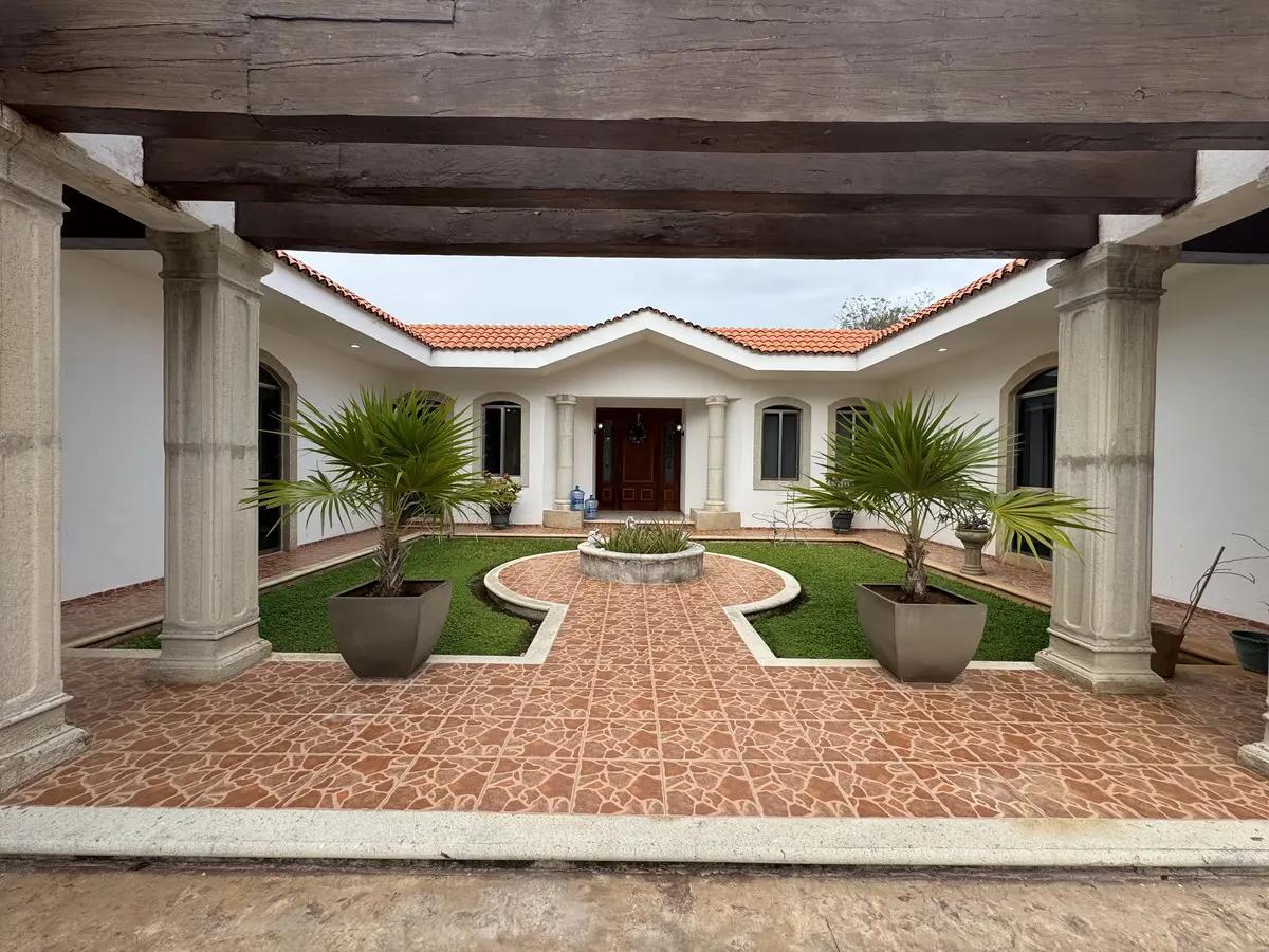 Casa con amplio terreno en la ceiba, merida yucatan- Venta 1