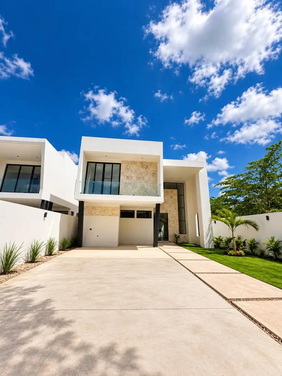 Casa en venta en privada con club de golf en merida yucatan 1